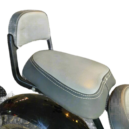 Mild Steel Backrest Plate for Jawa Perak & 42 Bobber - High Performance