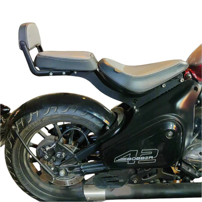 Mild Steel Backrest Plate for Jawa Perak & 42 Bobber - High Performance
