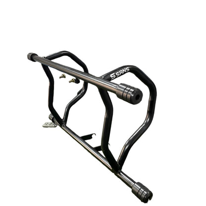 Double Slider Crash Guard For Royal Enfield Classic 350 & Thunderbird
