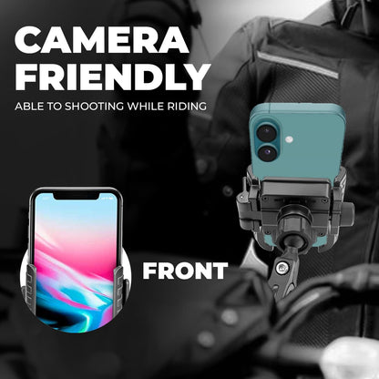 Simtac Quick Lock Jaw Grip Mobile Holder with Universal Fitment for Bikes & Scooters | JQL1