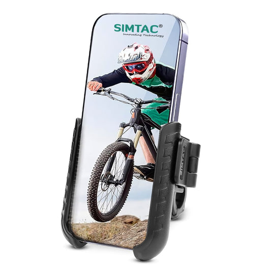 Simtac Quick Lock Jaw Grip Mobile Holder with Universal Fitment for Bikes & Scooters | JQL1