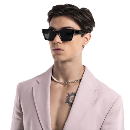 Phantom | Black Wayfarer Sunglasses - MG3669
