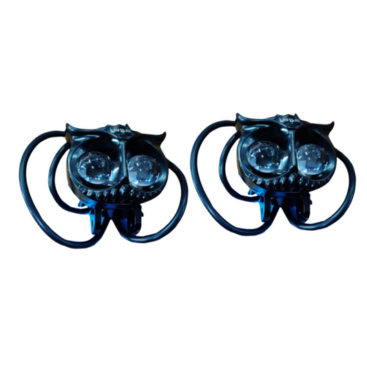 2 LED Owl Fog Lights – High-Intensity Beam – Pair
