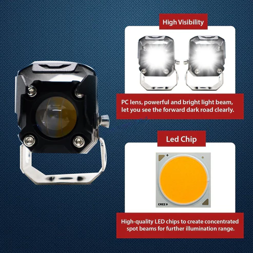 HJG Projector 60 Watt Single Lens Fog Light