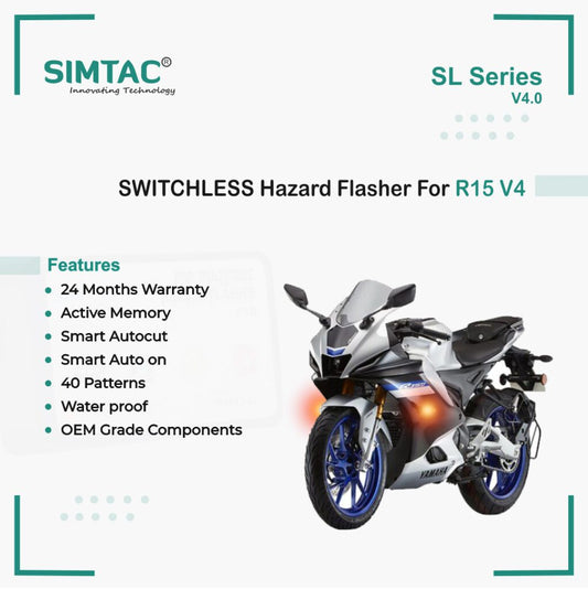 NEW Simtac Flasher For Yamaha Compatible With R15 V3 and V4M