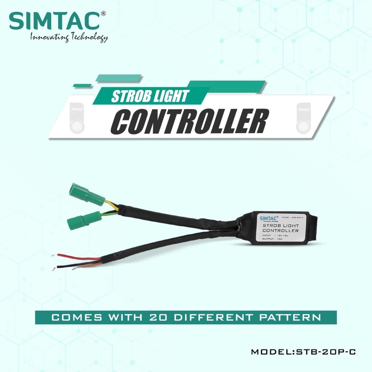 Simtac Strobe Lights Kit for Bikes