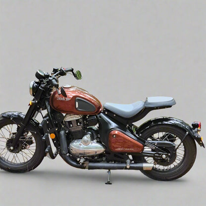 Premium Jawa 42 Bobber Custom Dual Seat - 180kg Load Capacity | Lifetime Frame Warranty