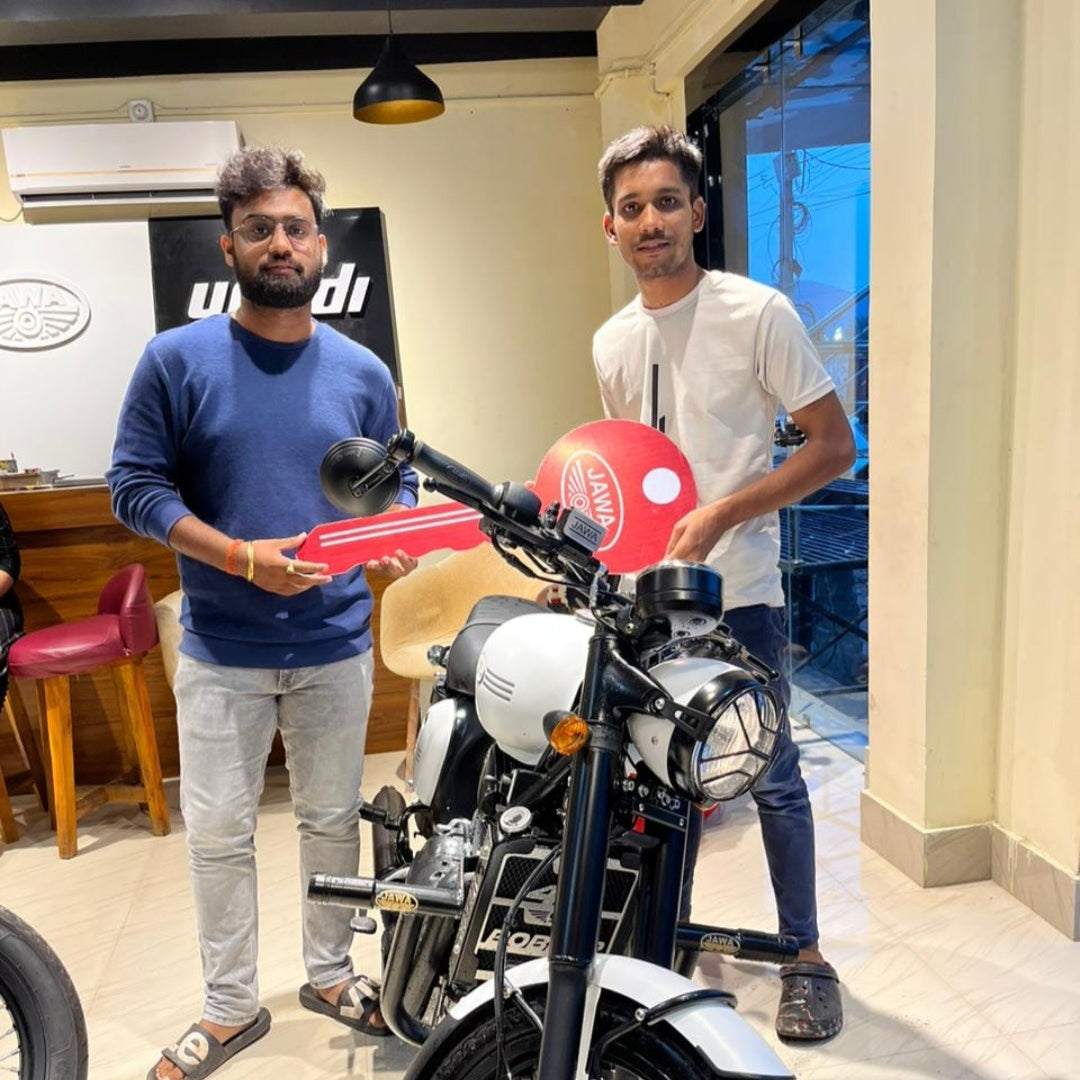 Single Rod 1.25 Inch Leg Guard/Crash Guard for All Jawa Models, Yezdi Roadster, Yezdi Scrambler & Jawa 42 FJ