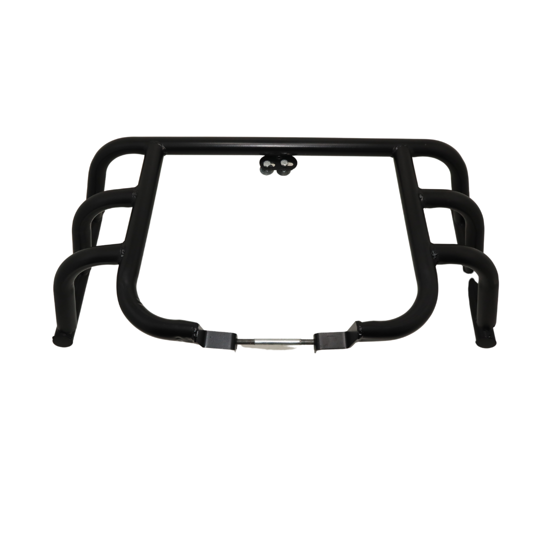 3-Rod Airfly Black-Coated Crash Guard for Royal Enfield Hunter 350