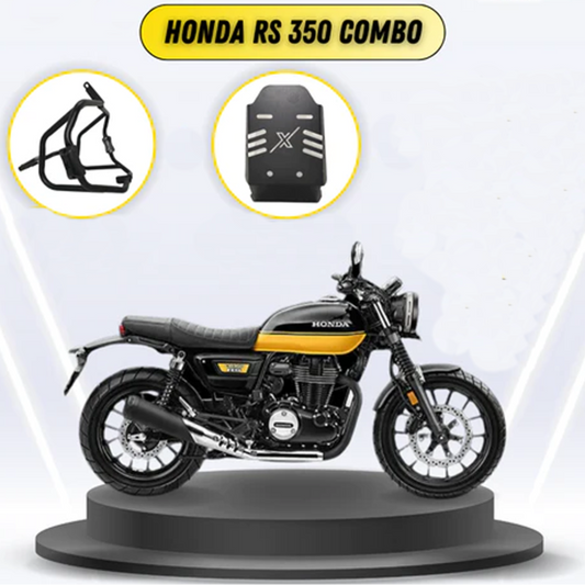 Honda RS 350 Tripod Crash Guard & Bash Plate Combo – Maximum Safety & Performance