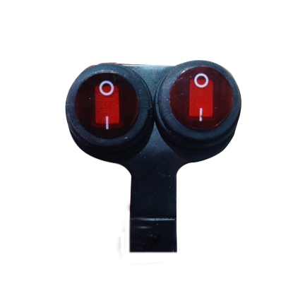On/Off Switch with LED 2-in-1 Fog Light for All Motorcycles
