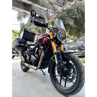 Cross Crash Guard for Triumph Speed 400 & Scrambler 400X – Heavy-Duty Protection