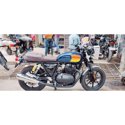 Growler Exhaust With DB Killer for Royal Enfield Interceptor & Continental GT 650 – Stainless Steel, Rust Free, 5 Years Warranty for Manufacturing Defects
