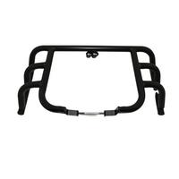 3-Rod Airfly Black-Coated Crash Guard for Royal Enfield Hunter 350