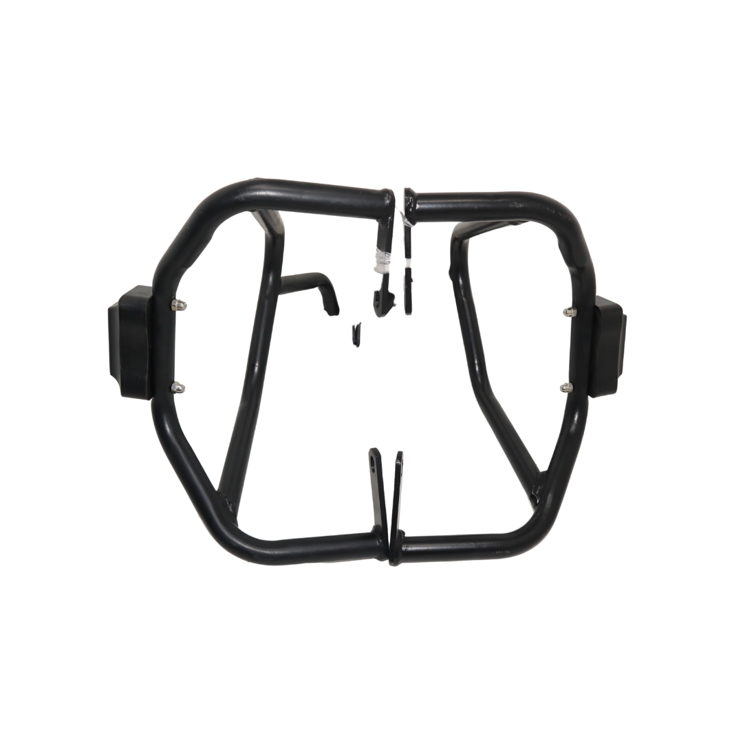 Tripod Crash Guard with Delrin (Flat) Sliders for Royal Enfield Hunter & Meteor 350