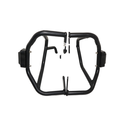 Tripod Crash Guard with Delrin (Flat) Sliders for Royal Enfield Hunter & Meteor 350