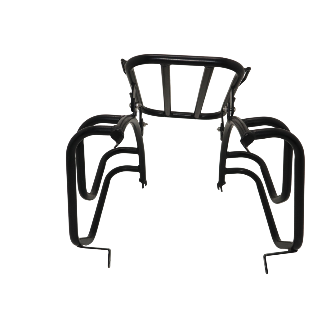 Premium Top Carrier with Saddle Stay for Jawa Perak & Jawa 42 Bobber - High Load Capacity
