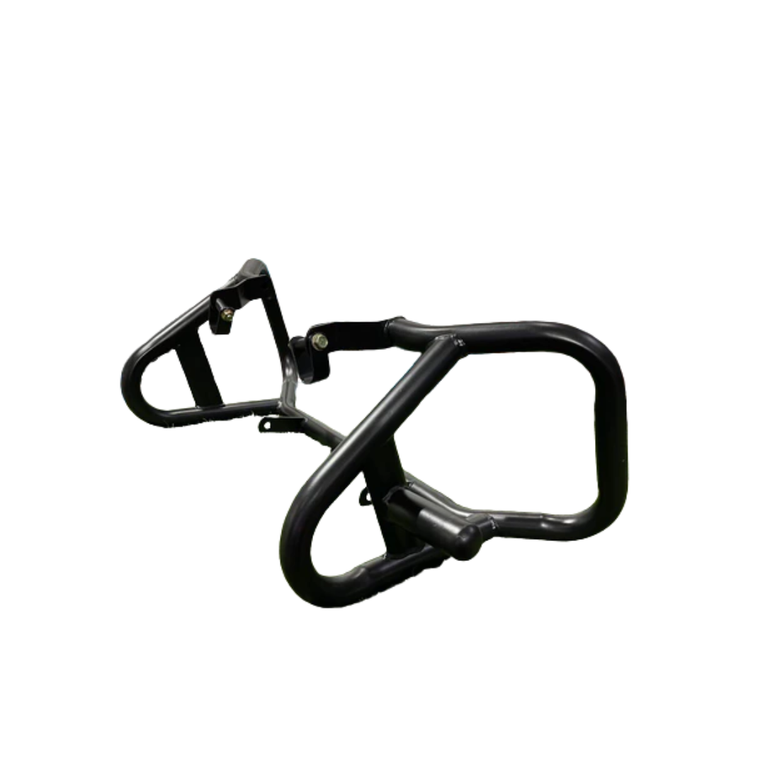 Jawa OE Style Leg Guard with Slider for Jawa 42 FJ | Superior Safety & Protection