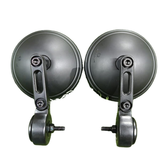OE Jawa Style Bar End  Mirrors