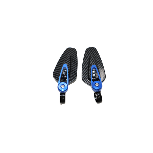 Imported Universal Bar End  Mirrors  for Motorcycle & Scooters, Universal Rearview Mirror