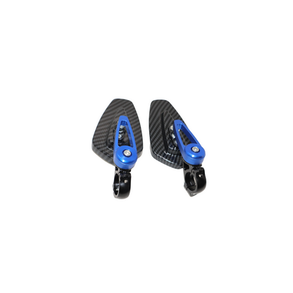Imported Universal Bar End  Mirrors  for Motorcycle & Scooters, Universal Rearview Mirror