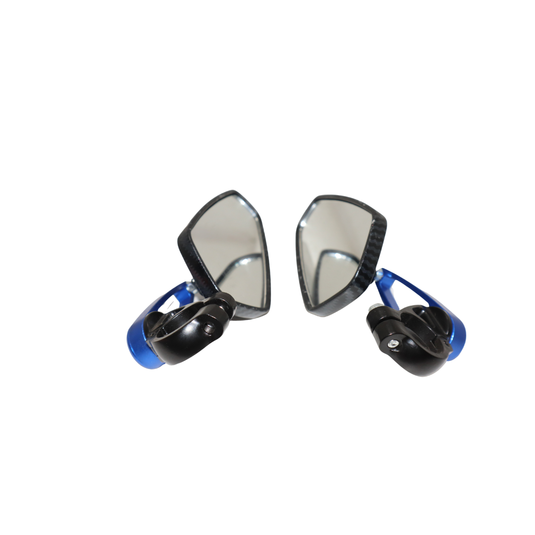 Imported Universal Bar End  Mirrors  for Motorcycle & Scooters, Universal Rearview Mirror