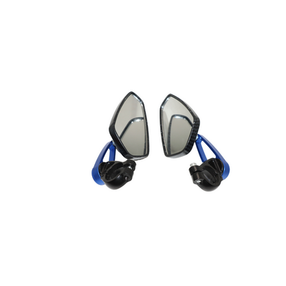 Imported Universal Bar End  Mirrors  for Motorcycle & Scooters, Universal Rearview Mirror