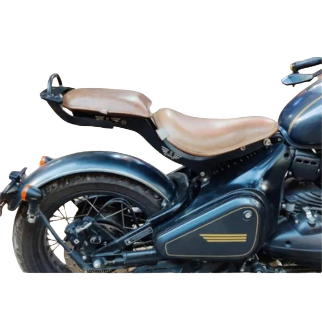 Backseat & Grabrail Backrest for Jawa Perak – Secure & Comfortable