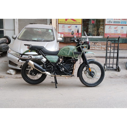 Crash Guard with Round Sliders for Royal Enfield Himalayan BS4/BS6 Models