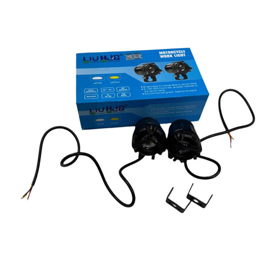 LIU HJG Mini Mercedes Fog Light 20 Watt Each | Compact LED Fog Lights for Enhanced Visibility