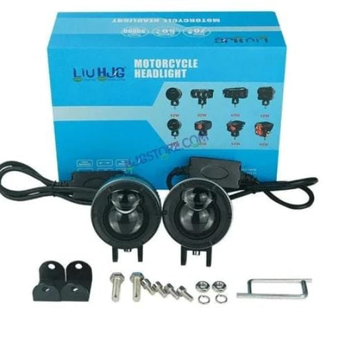 80 Watt HJG 124 Fog Light for All Motorcycles