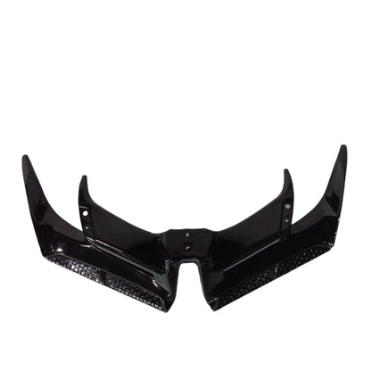 Front Fairing Winglet Cover for Yamaha R15 – Black Aerodynamic Design