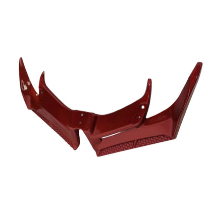 Front Fairing Winglet Cover for Yamaha R15 – Black Aerodynamic Design