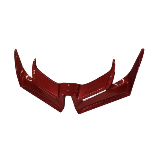 Front Fairing Winglet Cover for Yamaha R15 – Black Aerodynamic Design