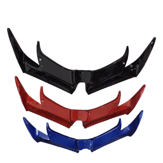 Front Fairing Winglet Cover for Yamaha R15 – Black Aerodynamic Design