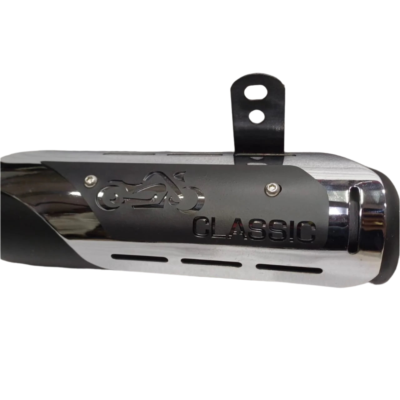 Moto Macho Indore Silencer with Dual Plate for Classic Reborn, Standard Reborn 350cc & Goan Classic