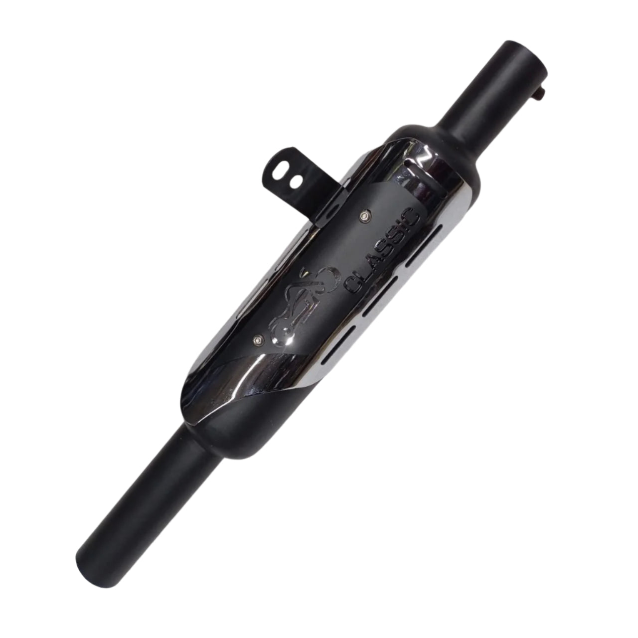 Moto Macho Indore Silencer with Dual Plate for Classic Reborn, Standard Reborn 350cc & Goan Classic