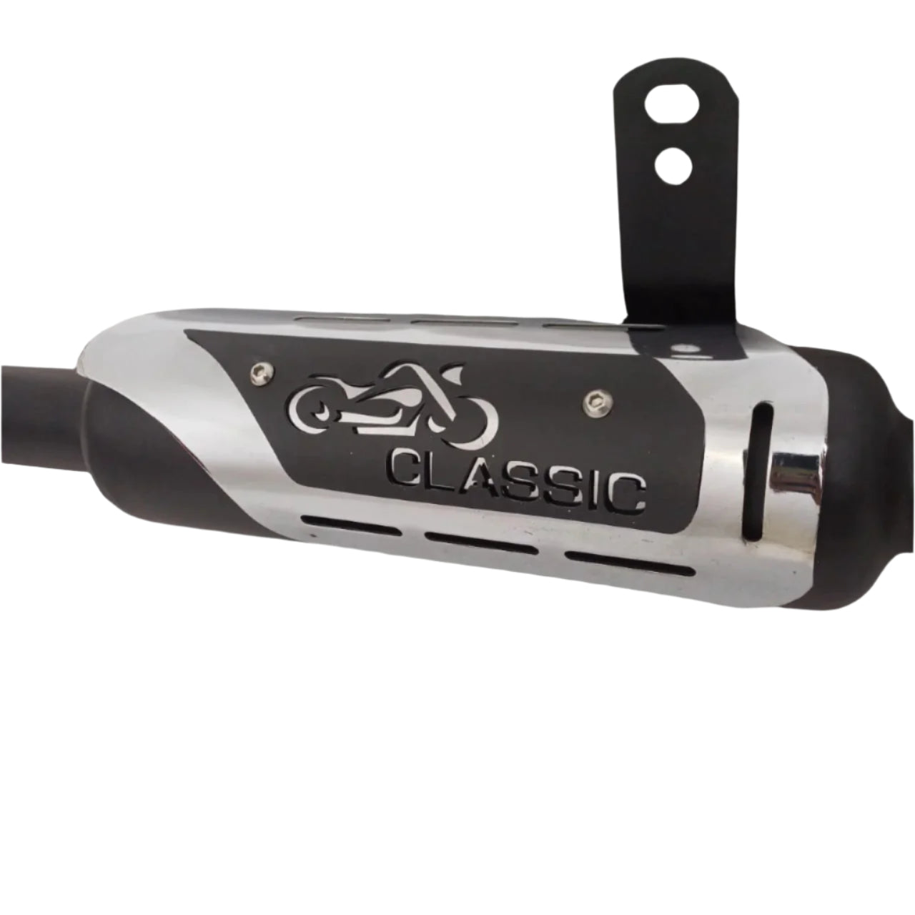 Moto Macho Indore Silencer with Dual Plate for Classic BS6/Electra/Standard