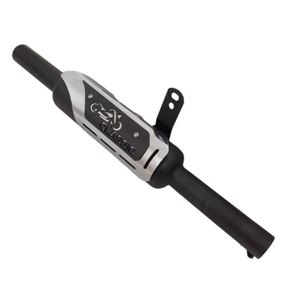 Moto Macho Indore Silencer with Dual Plate for Classic BS6/Electra/Standard