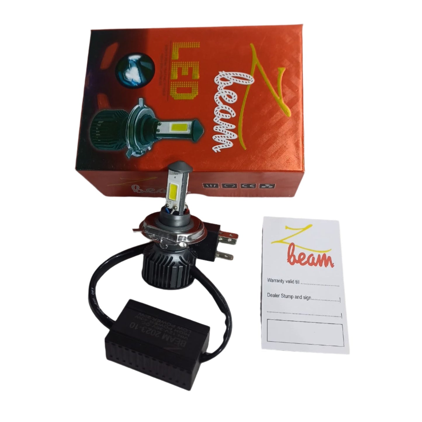 Z Beam 40 Watt LED Bulb for All Motorcycles | 1 - Year Warranty