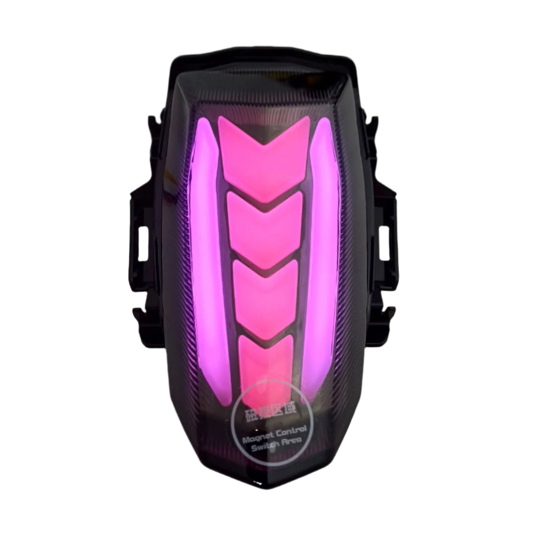 R15 Multicolor Tail Light for R15 V4, R15 M, MT-15 Motorcycles
