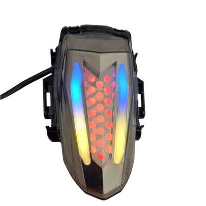 Tail Light for Yamaha R15 V3, V4, R15 M - RGB Multicolor Flowing Running LED Tail Light