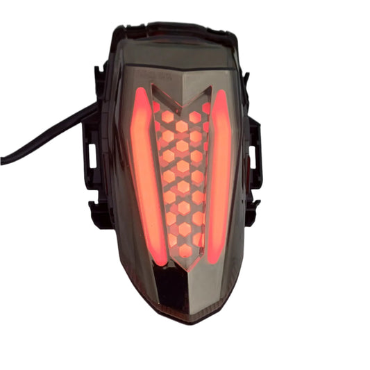 Tail Light for Yamaha R15 V3, V4, R15 M - RGB Multicolor Flowing Running LED Tail Light