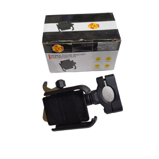 Aluminum Mobile Holder with Charger – Universal for All Motorcycles