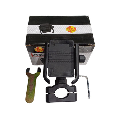 Aluminum Mobile Holder with Charger – Universal for All Motorcycles