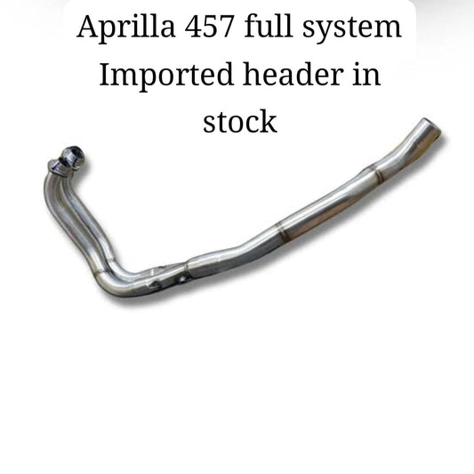 Aprilia 457 Full System Imported Header – Performance Exhaust Upgrade
