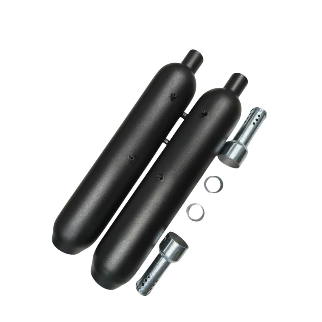 Stainless Steel OE Style Hurricane Exhaust for Super Meteor 650 & Shotgun 650