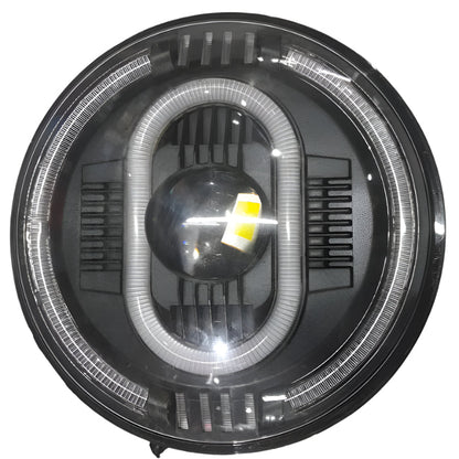 7" Inch 110 Watt HJG   Premium Headlight with Welcome DRL