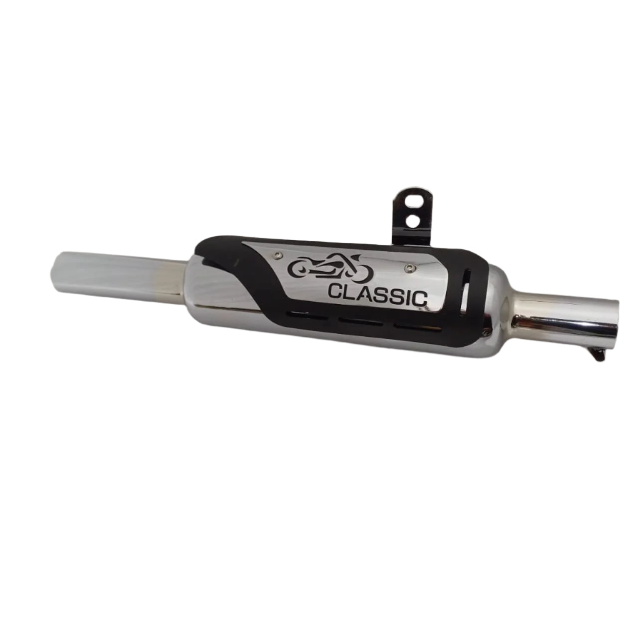 Moto Macho Indore Silencer with Dual Plate for Classic Reborn, Standard Reborn 350cc & Goan Classic