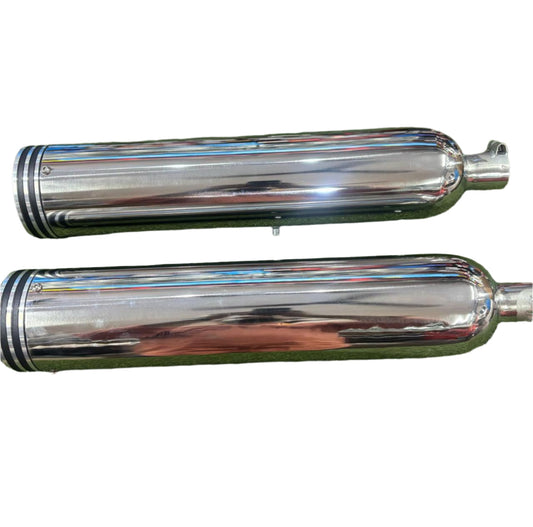 Stainless Steel Raptor Exhaust for Super Meteor 350 | Durable Performance | Enhanced Efficiency | Corrosion-Resistant